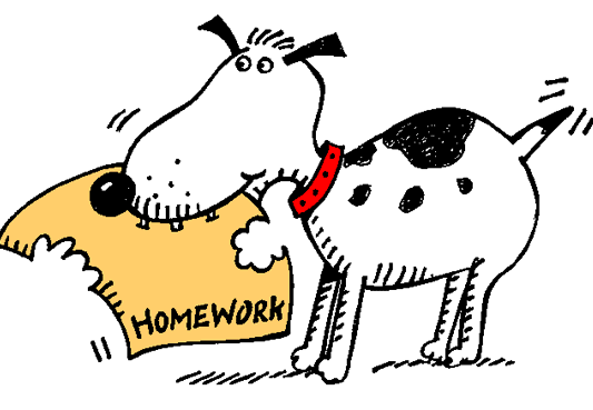 Homework Dog